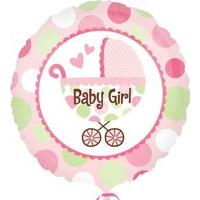 amscan international baby girl buggy