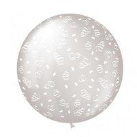 Amscan International Balloon Clear Celeswirls