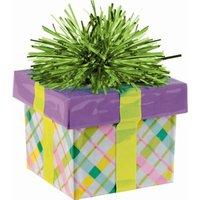 Amscan International Balloon Weight Gift Package Plaid