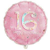 Amscan International Express Yourself 16th Birthday Prismatic Foil Balloon