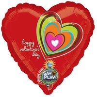 Amscan International Happy Valentines Day Sing A Tune Foil Balloon