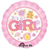 amscan international its a girl pink