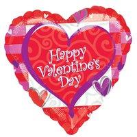 Amscan International Modern Love Valentines Day Jumbo Foil Balloon