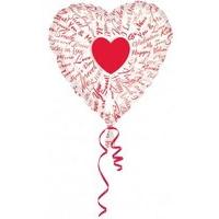 Amscan International Radiating Valentines Day Foil Balloon