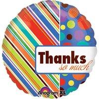 Amscan International Thanks So Much Foil Balloon