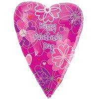 Amscan International Valentines Day Flower Foil Balloon
