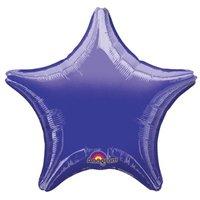 Amscan Star Foil Balloon, Metallic Purple