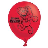 Amscan Super Mario - 6 Latex Balloons