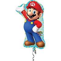 Amscan 3201001 22 x 33-inch Super Mario Super Shape Decoration Set