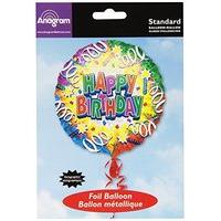 Amscan International Birthday Explosion Happy Birthday Prismatic Balloon