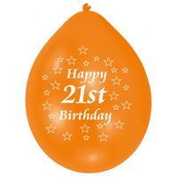 amscan minipax balloon pack happy 21st birthday