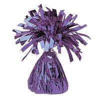 amscan foil tassels balloon weight purple