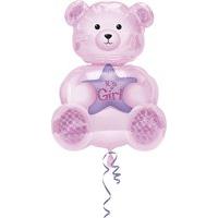 Amscan International S-shape Girl Bear