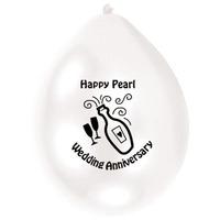 amscan minipax balloon pack pearl anniversary