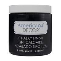 americana dcor carbon chalky finish paint 236 ml