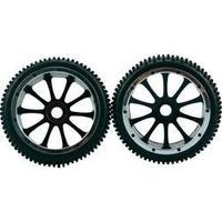 Amewi 1:5 Buggy Wheels Multipin 10-spoke Black 1 pair