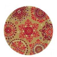 Amscan 17.7cm Christmas Treasures Paper Plates