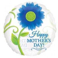 Amscan 18-inch Mothers Day Blue Petals Balloon