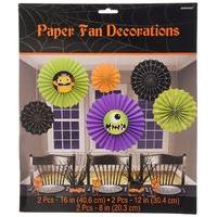Amscan 20.3/ 30.5/ 40.6cm Boo Crew Monsters 6-decoration Fan