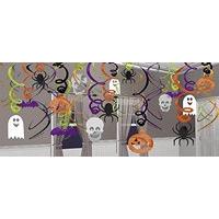 amscan international decorating hanging swirl halloween 30 pack