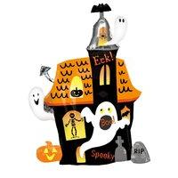 Amscan International Skeleton Shaped Haunted House