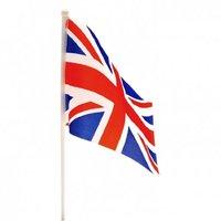 Amscan Great Britain Hand Wave Flags - 4 Pack