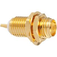 Amphenol SMA6351B1-3GT50G-50 SMA Connector Jack Bulkhead