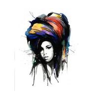 Amy Winehouse- Large by Richard Berner