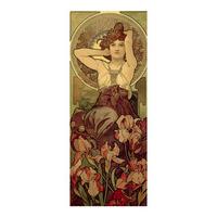 Amethyst By Alphonse Mucha