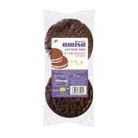Amisa Organic Rice Cakes Milk Chocolate 100g - 100 g
