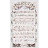 amazing grace counted cross stitch kit 12x20 14 count 207911