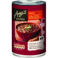 Amy\'s Kitchen Spicy Chilli - 416g