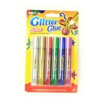 Amos Classic Glitter Glue Assorted Colours