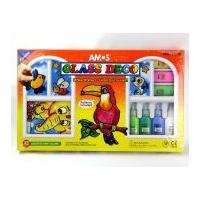 Amos Glass Deco Stained Glass Kit Large