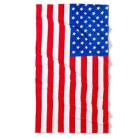American Flag Pure Cotton Beach Towel