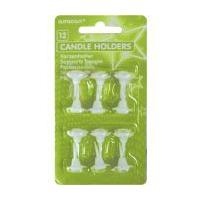 Amscan White Candle Holders 12 Pack