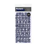 American Crafts Thickers Letterman Letter Stickers