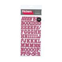 American Crafts Thickers Roller Rink Letter Stickers
