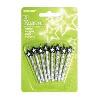 Amscan Candles With Star 8pc