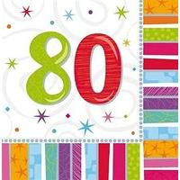 Amscan Radiant Birthday Napkins - 80