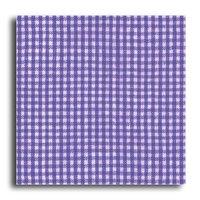 Amscan International Vichy Purple Luncheon Napkins, Pack Of 20