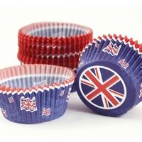 Amscan Great Britain Cup Cake Cases - 6x50 Pack