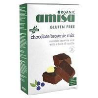 amisa organic chocolate brownie mix gluten free 400g