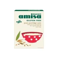 Amisa Organic Gluten Free Porridge Oats 325g