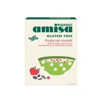 Amisa Organic Gluten Free Fruity Oat Muesli 325g