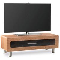 Ambri Light Oak Finish Plasma TV Stand With Drawer