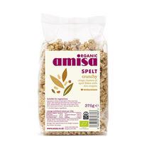 amisa organic spelt crunchy granola 375g