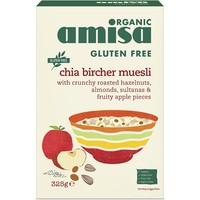 Amisa Chia Bircher Muesli Hazel, Almond & Apple (325g)