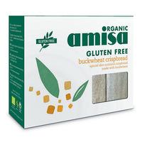 amisa organic gluten free buckwheat crispbread 120g