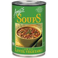 amys lentil vegetable soup 400g